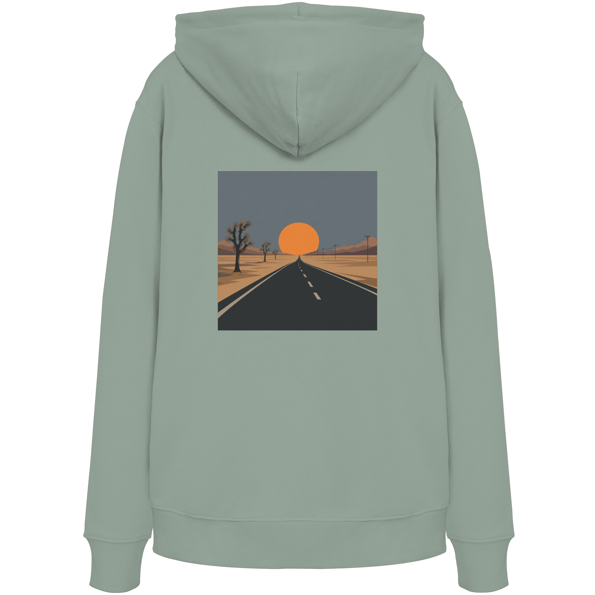 SUNSET #1. DESERT DRIVE. Hoodie