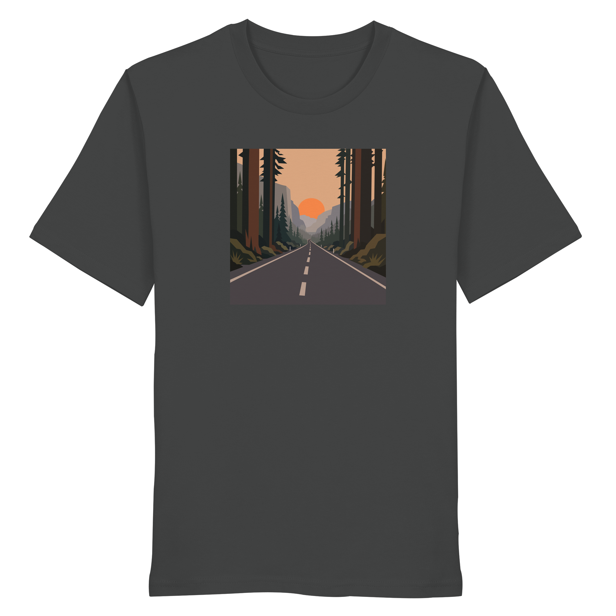 SUNSET #2. FOREST CANYON.
