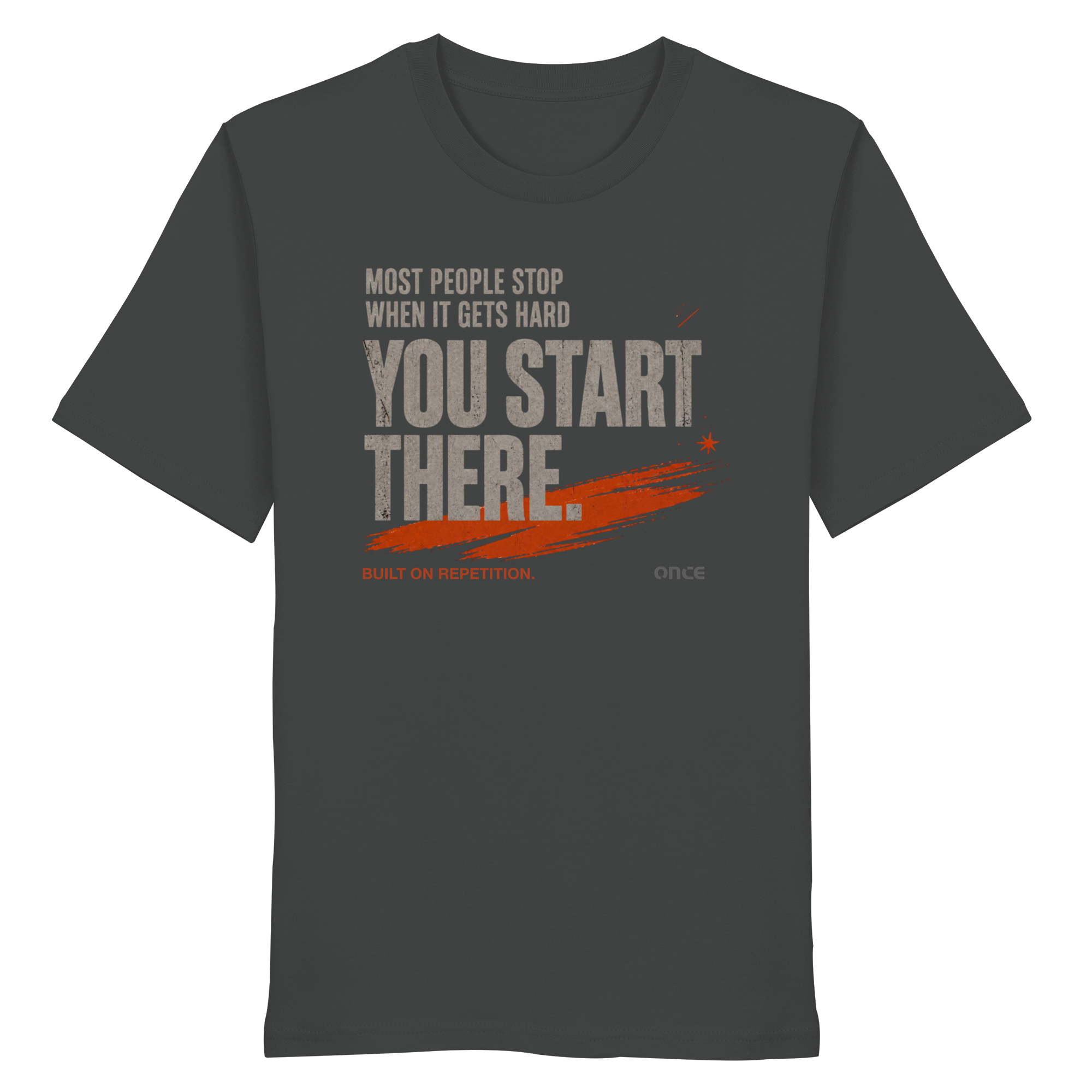 YOU START THERE.