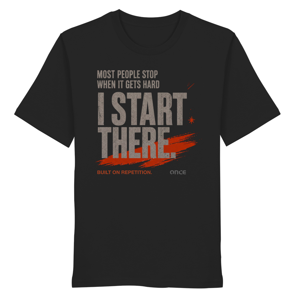 I START THERE.
