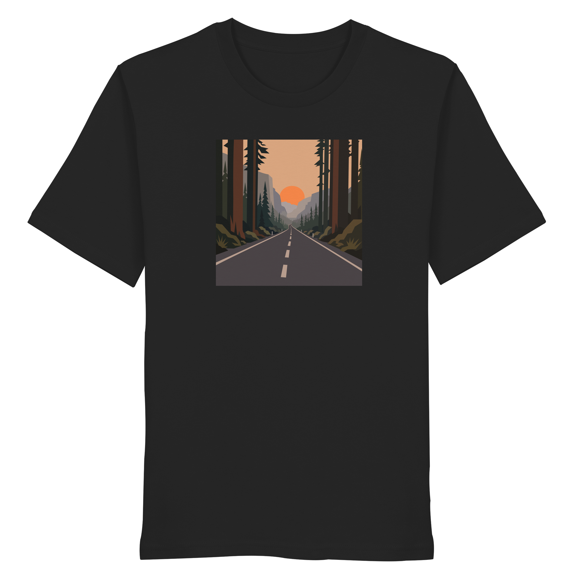 SUNSET #2. FOREST CANYON.