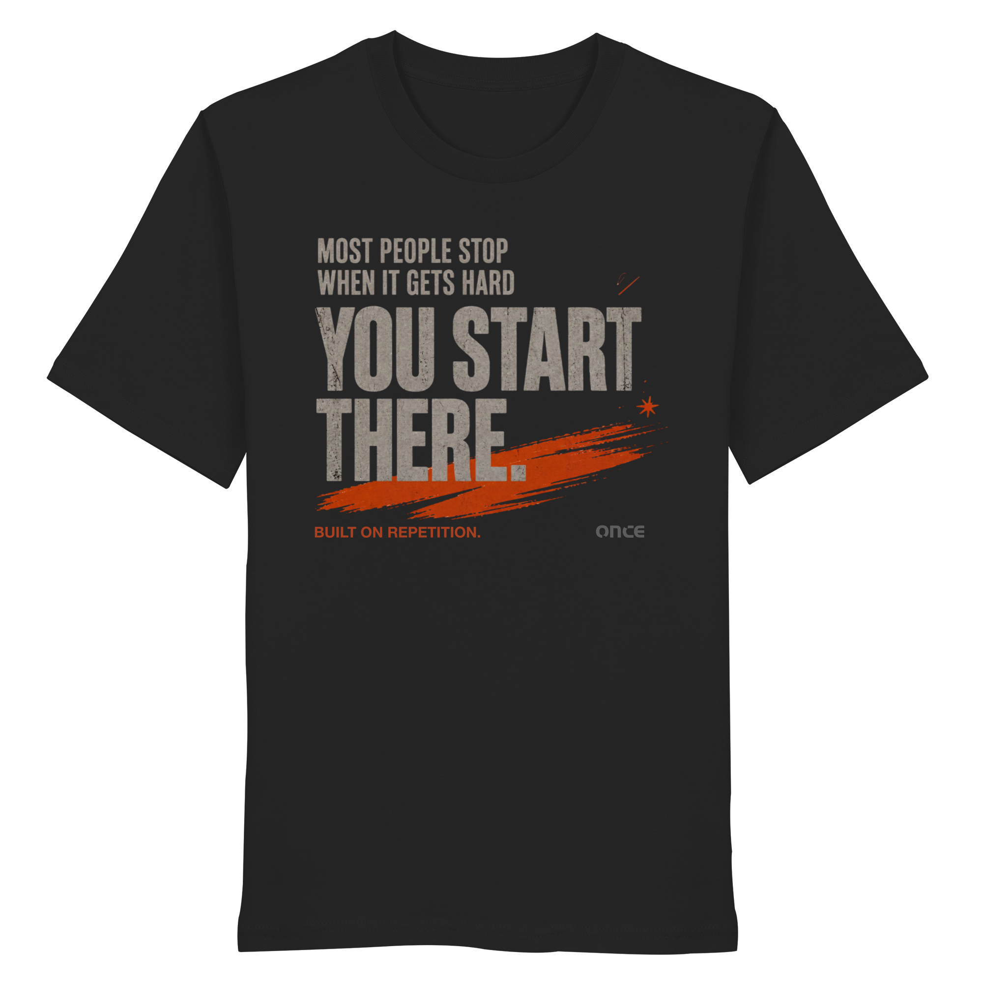 YOU START THERE.