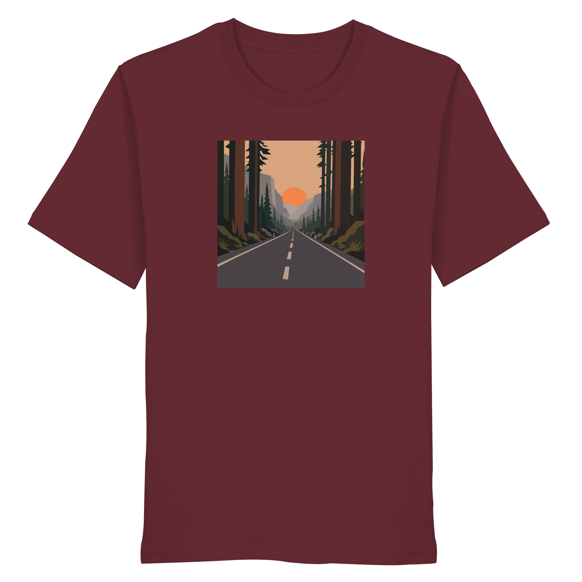SUNSET #2. FOREST CANYON.