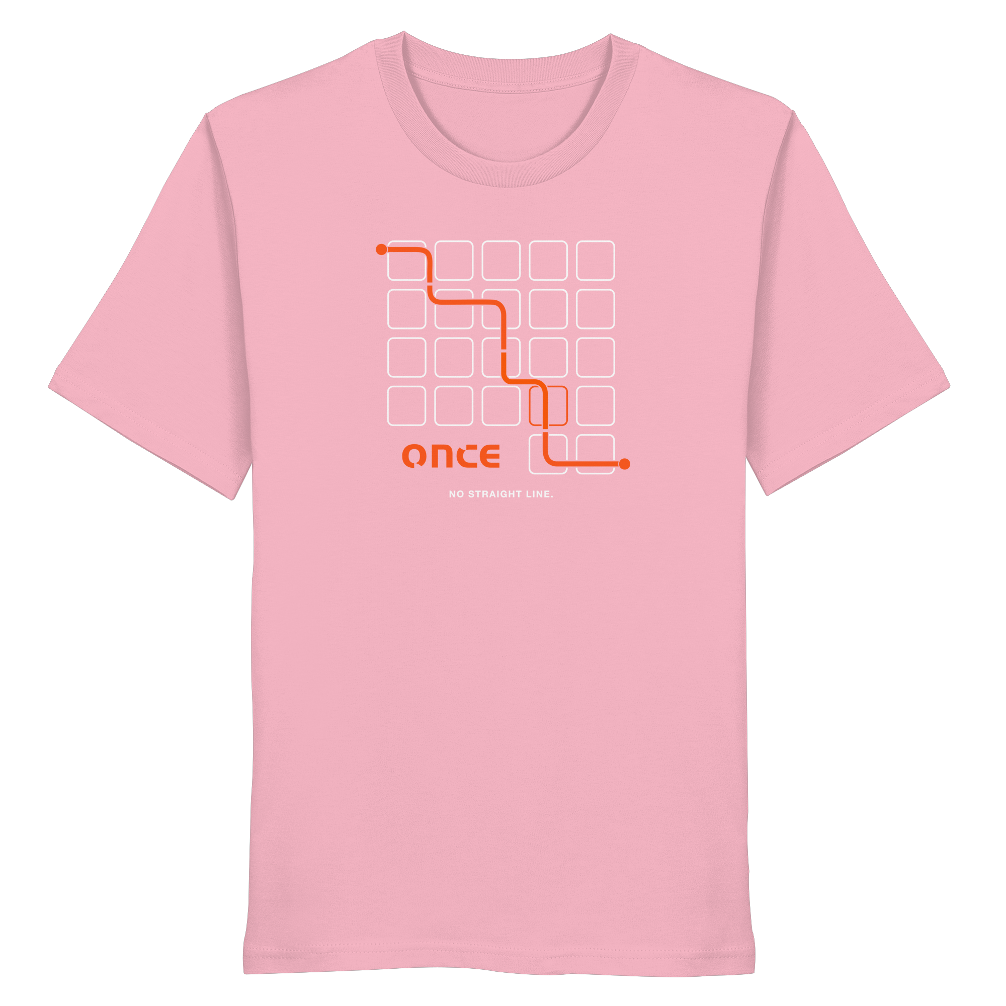 NO STRAIGHT LINE.