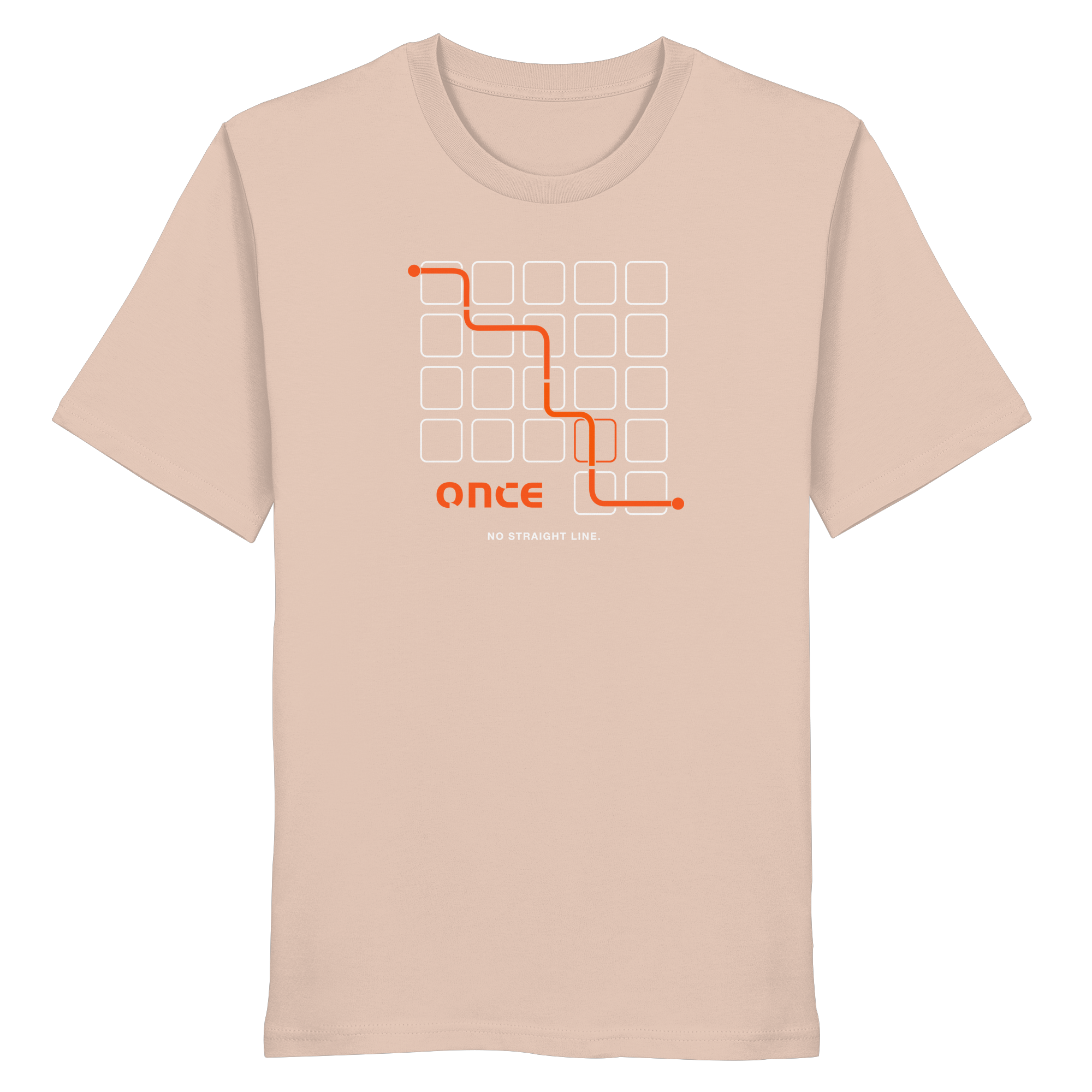 NO STRAIGHT LINE.