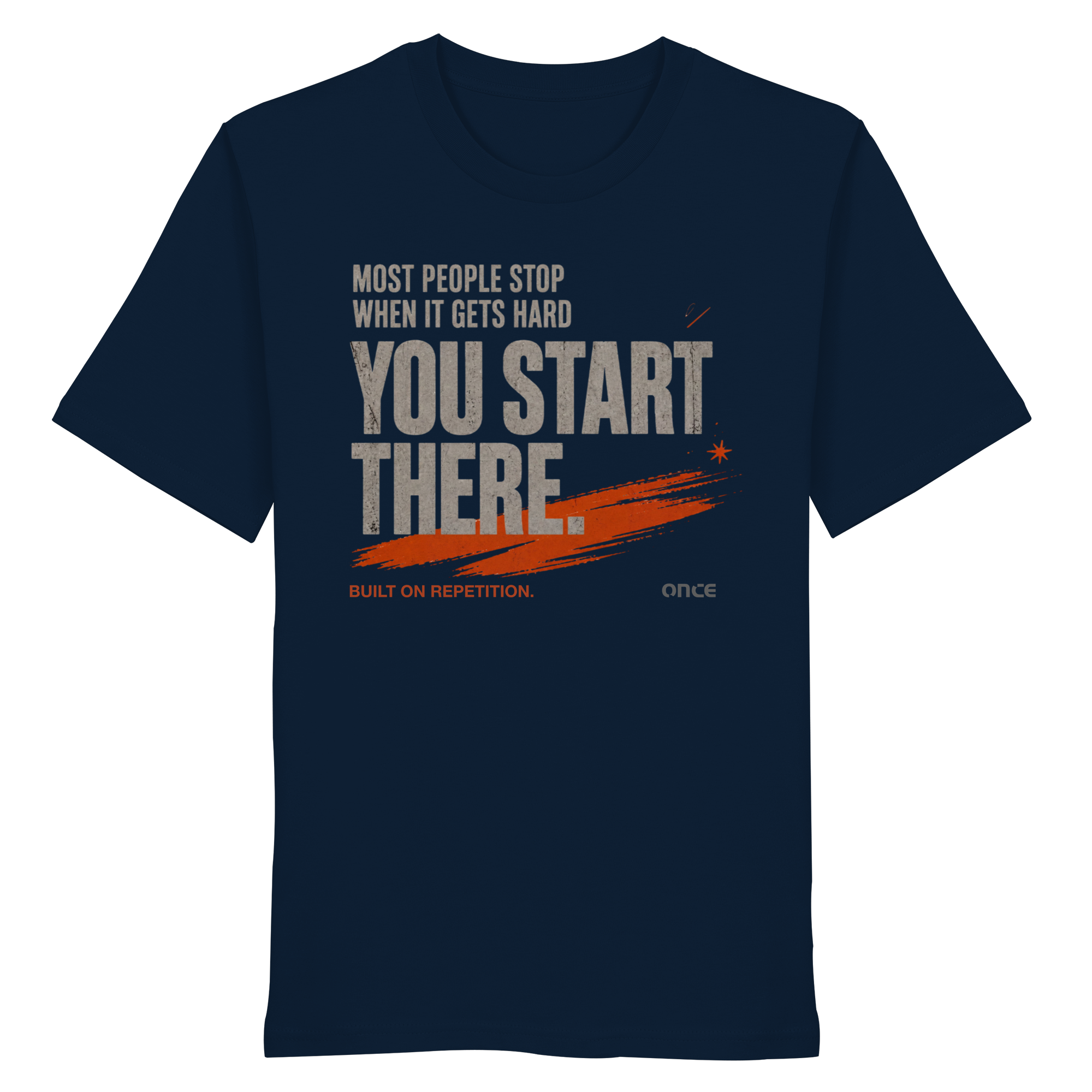 YOU START THERE.