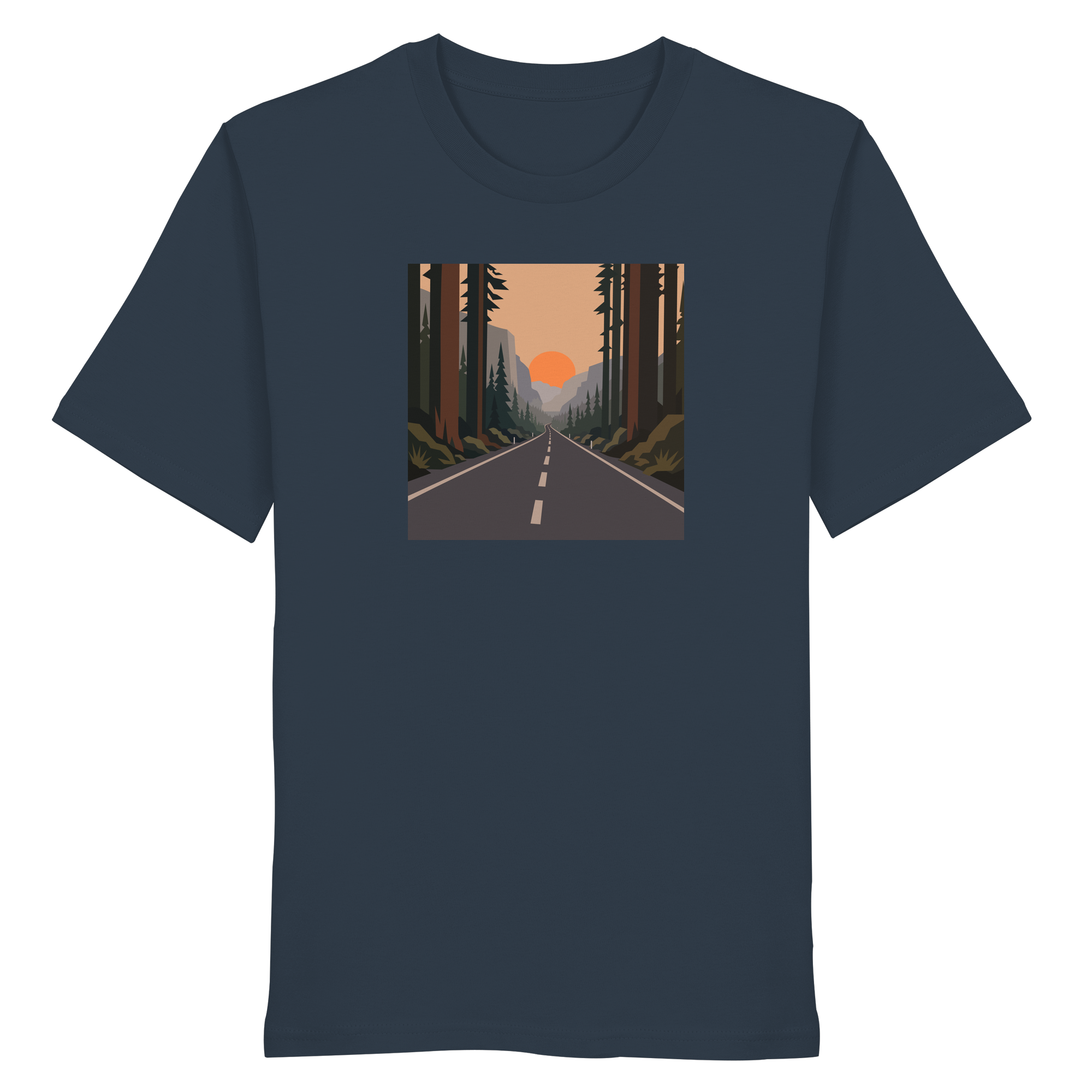 SUNSET #2. FOREST CANYON.