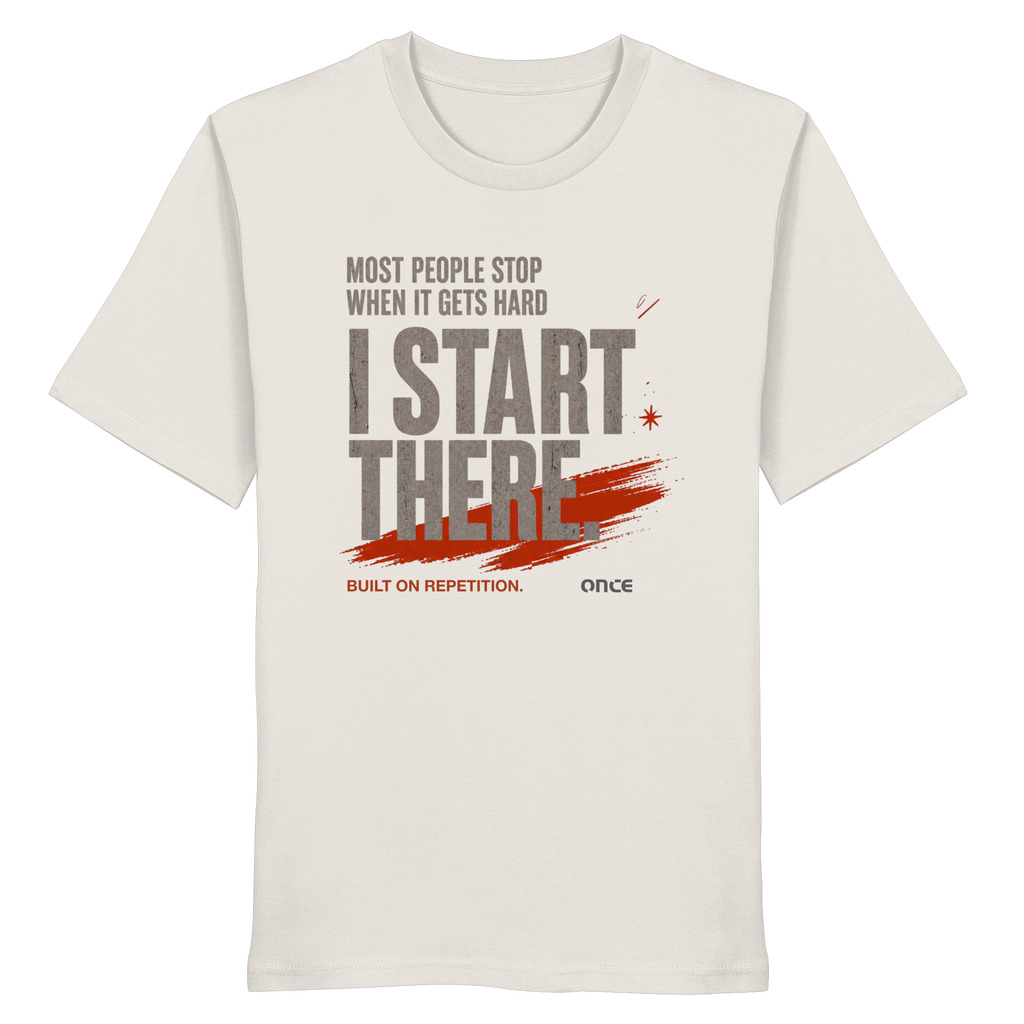 I START THERE.