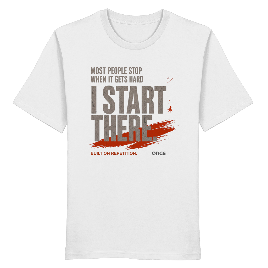 I START THERE.