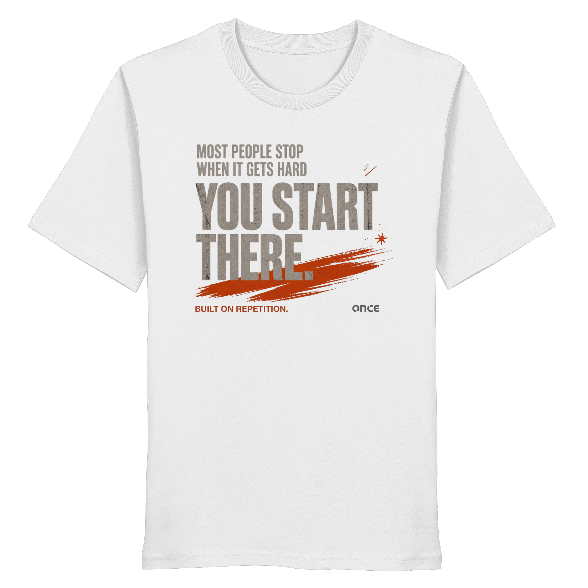 YOU START THERE.